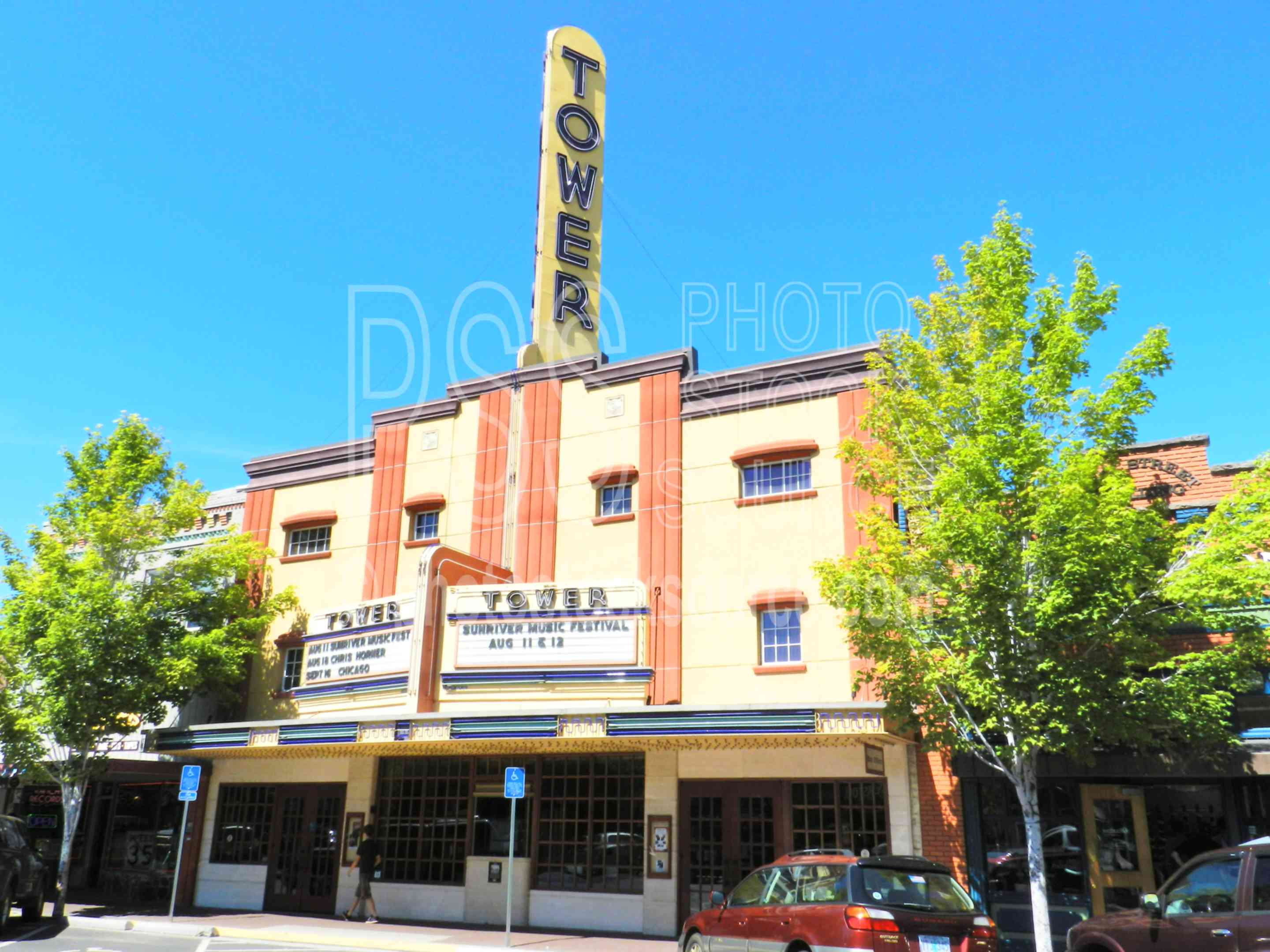 Tower Theater,cinema,movie house,theater,theatre,entertainment,sign,neon,movies,marquee,movie theaters