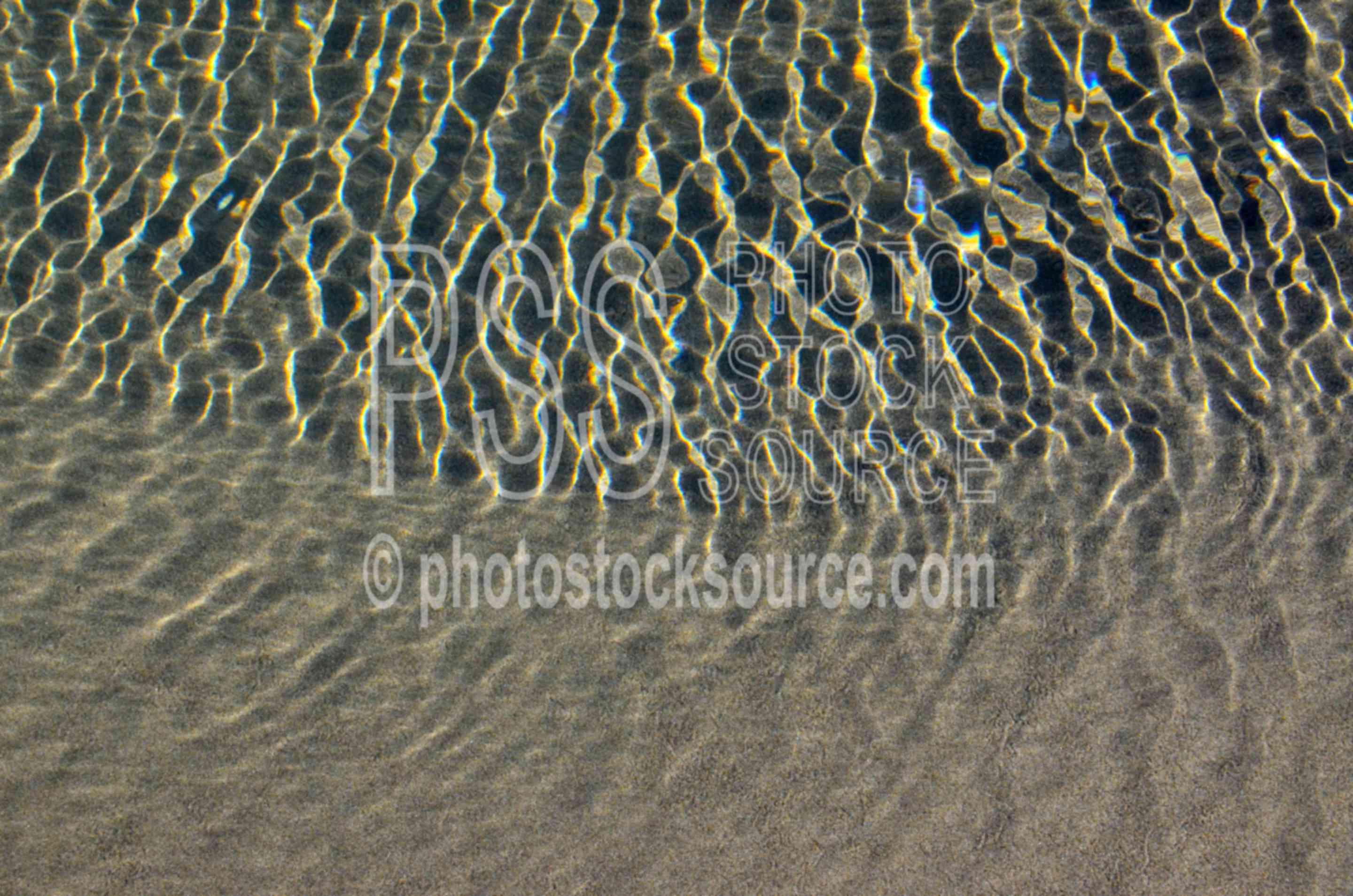 Ripples in Water on the Beach,light,abstract,ripples,beach,wave