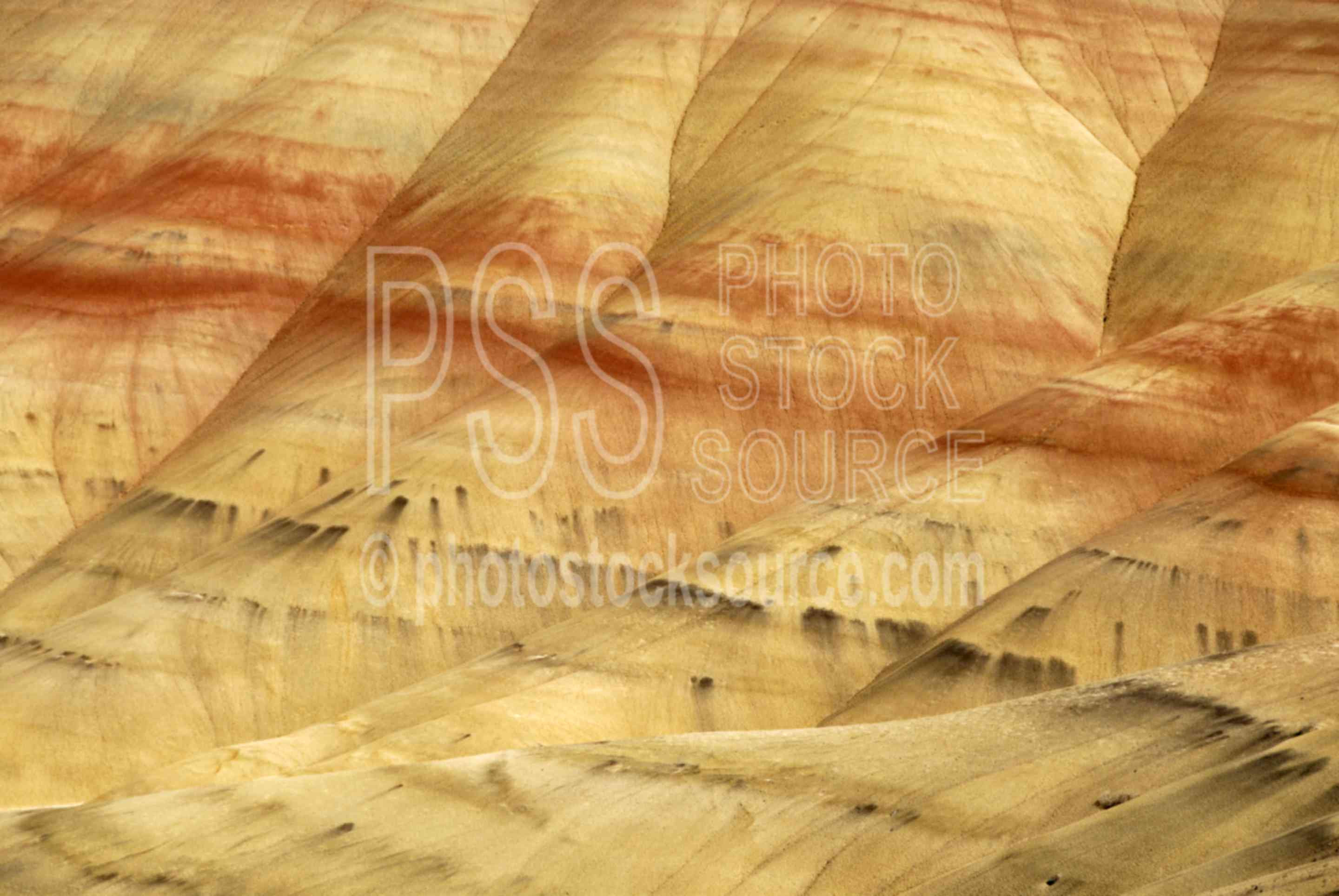 Painted Hills,fossil beds,national monument