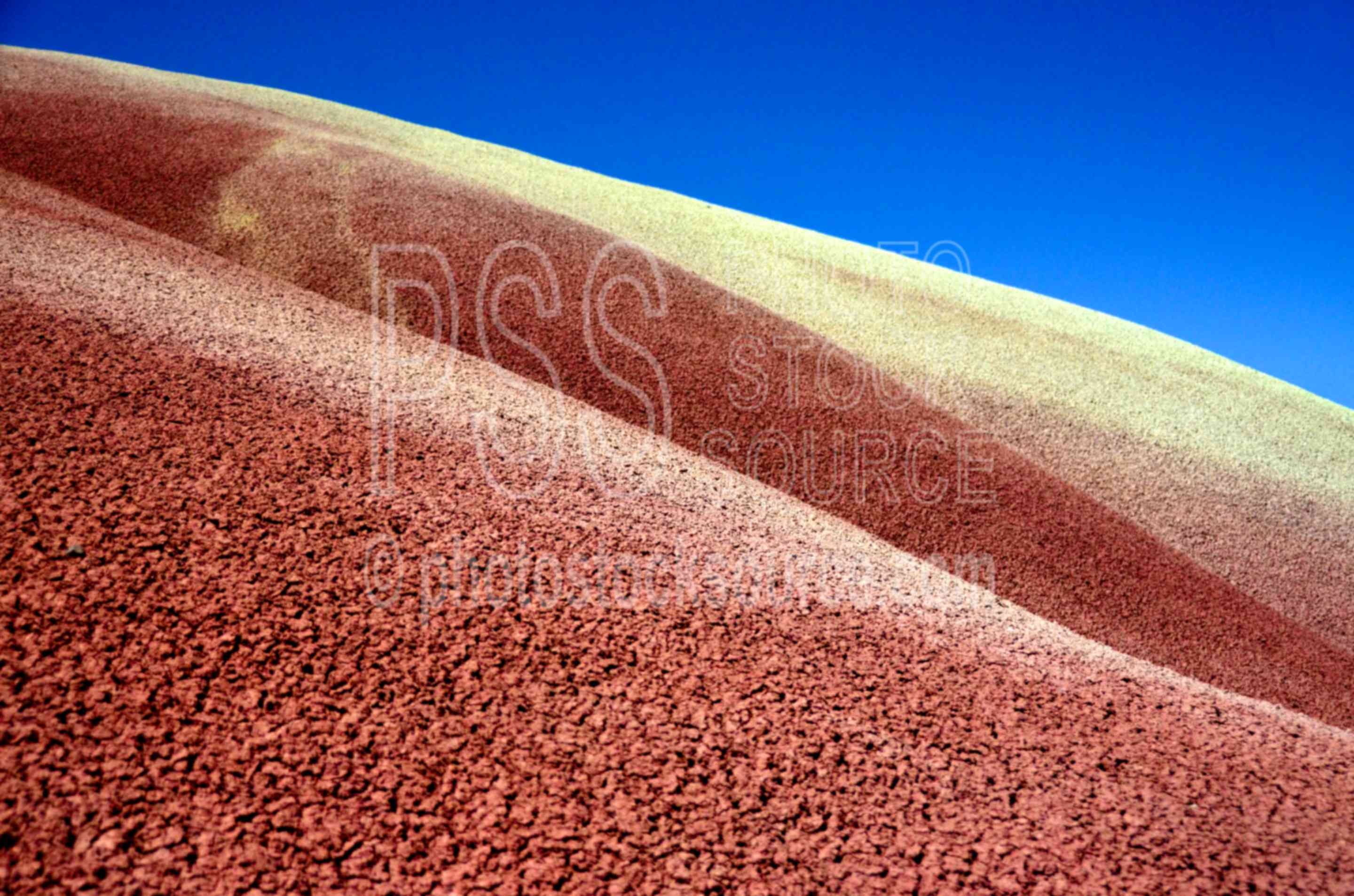 Painted Cove Trail ,painted,hills,colors,landforms,red hill