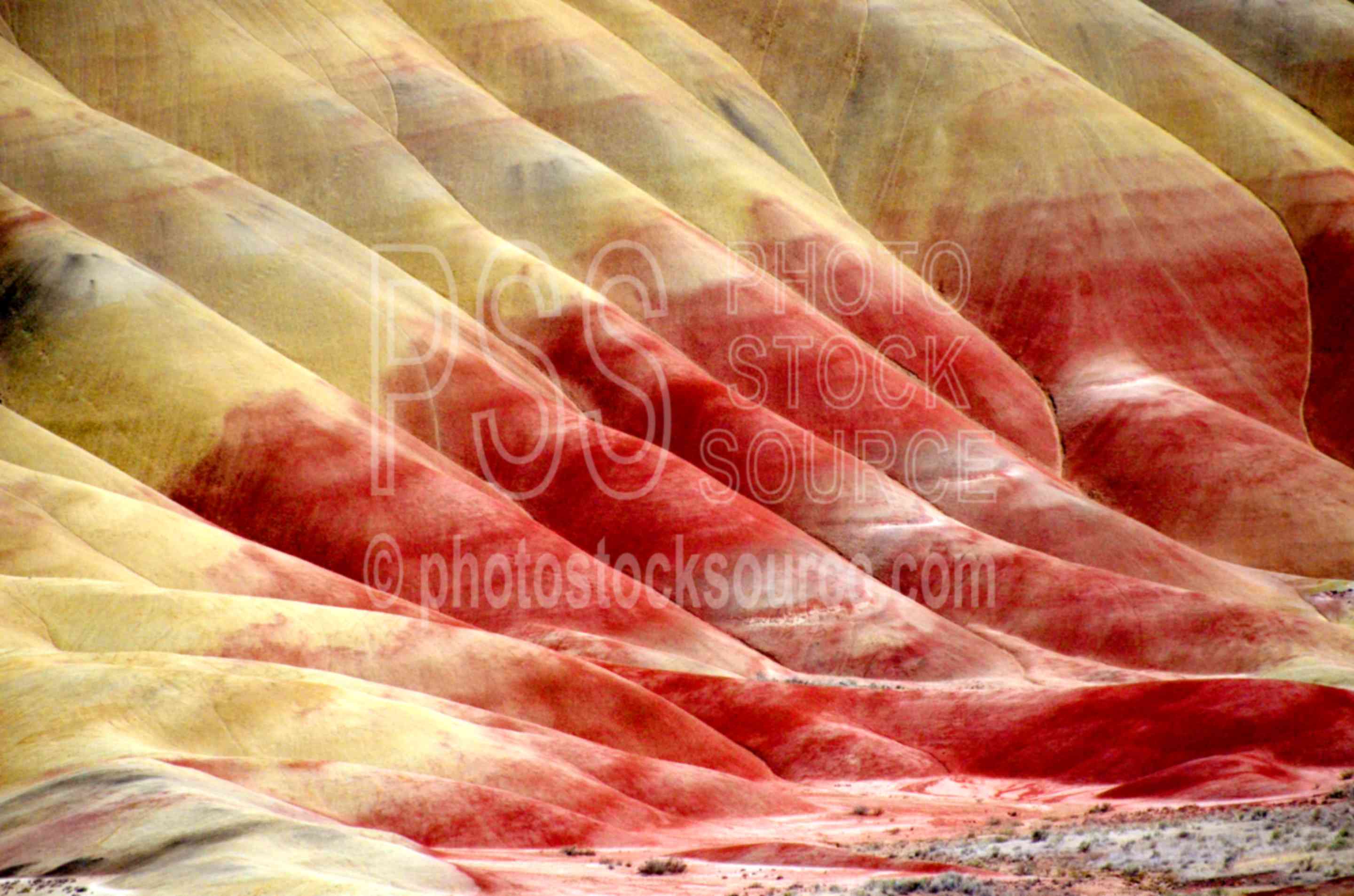 Painted Hills Colors,painted,hills,colors,landforms