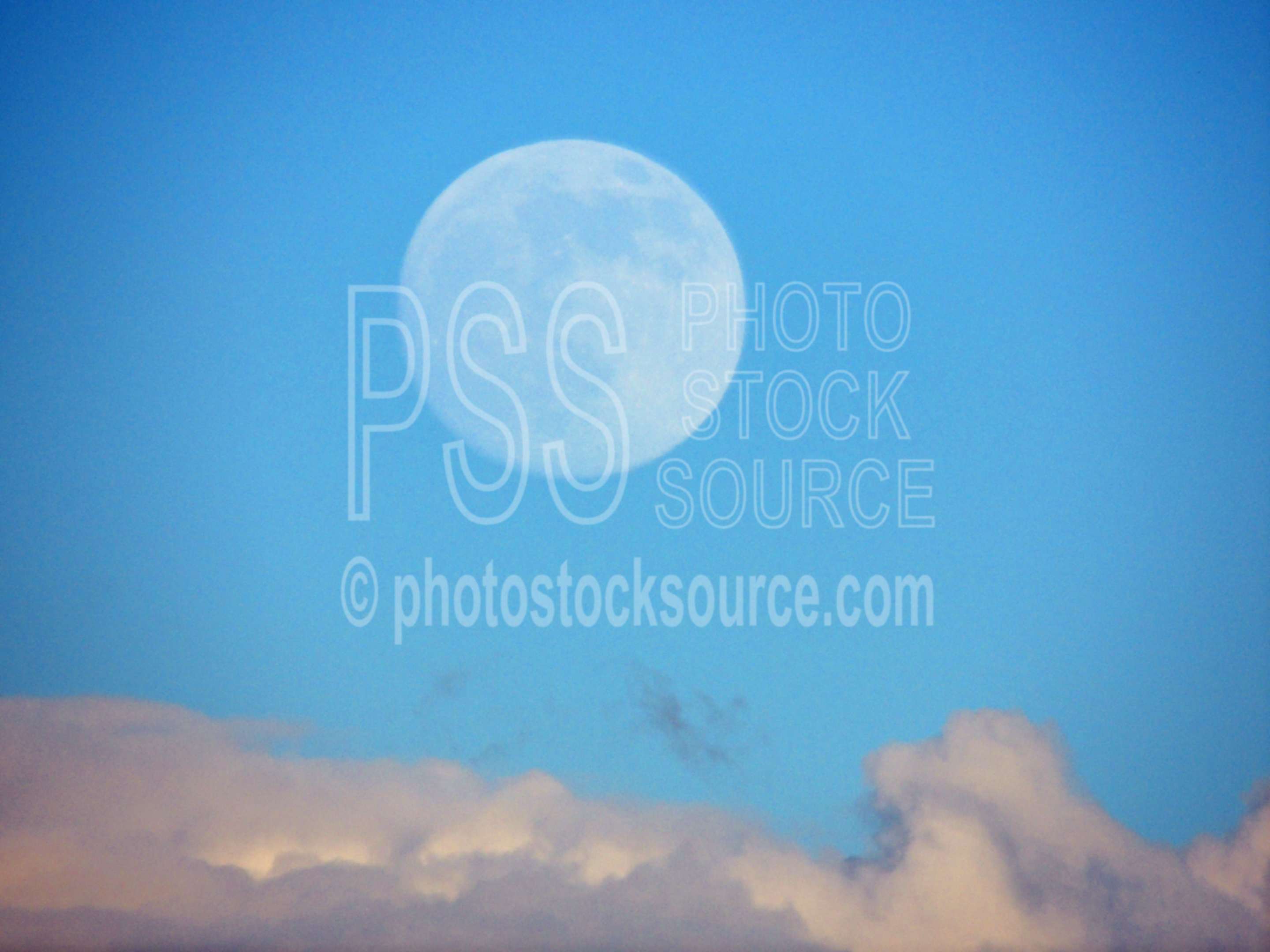 Mt. Pisgah Full Moonrise,moon,clouds,mountains