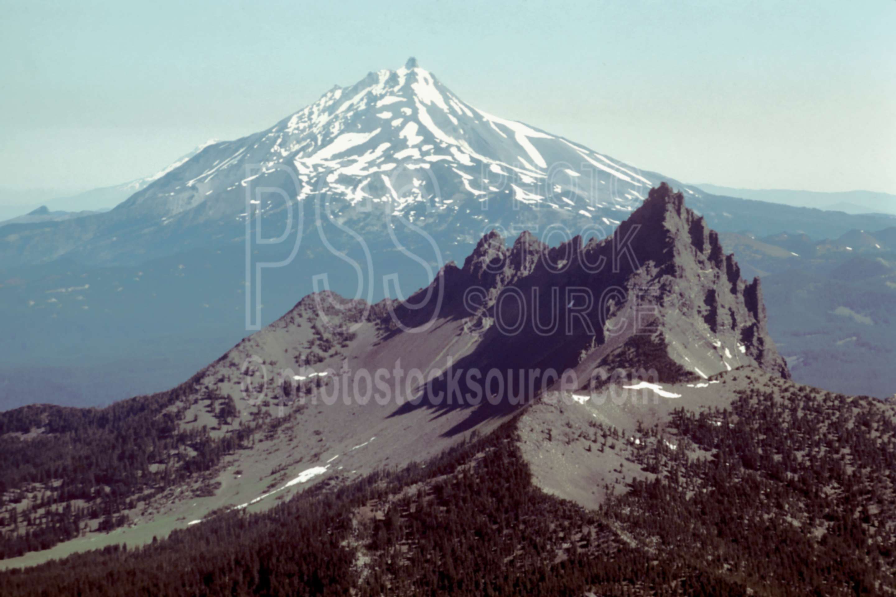 Jack and Jefferson,aerial,mt. jefferson,three fingered jack,usas,mountains,aerials