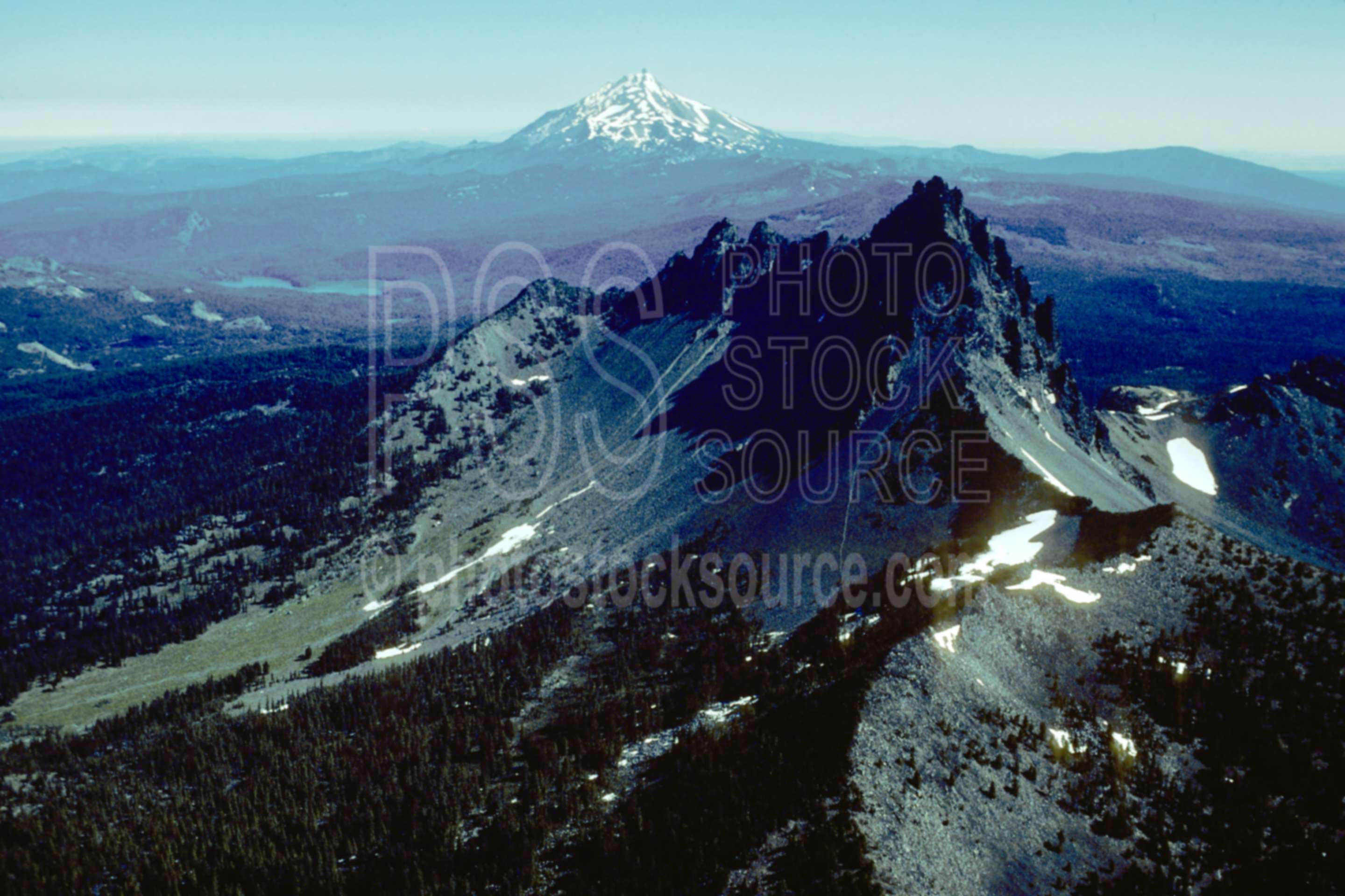 Three Fingered Jack, Jeff.,aerial,three fingered jack,mt. jefferson,usas,mountains,aerials