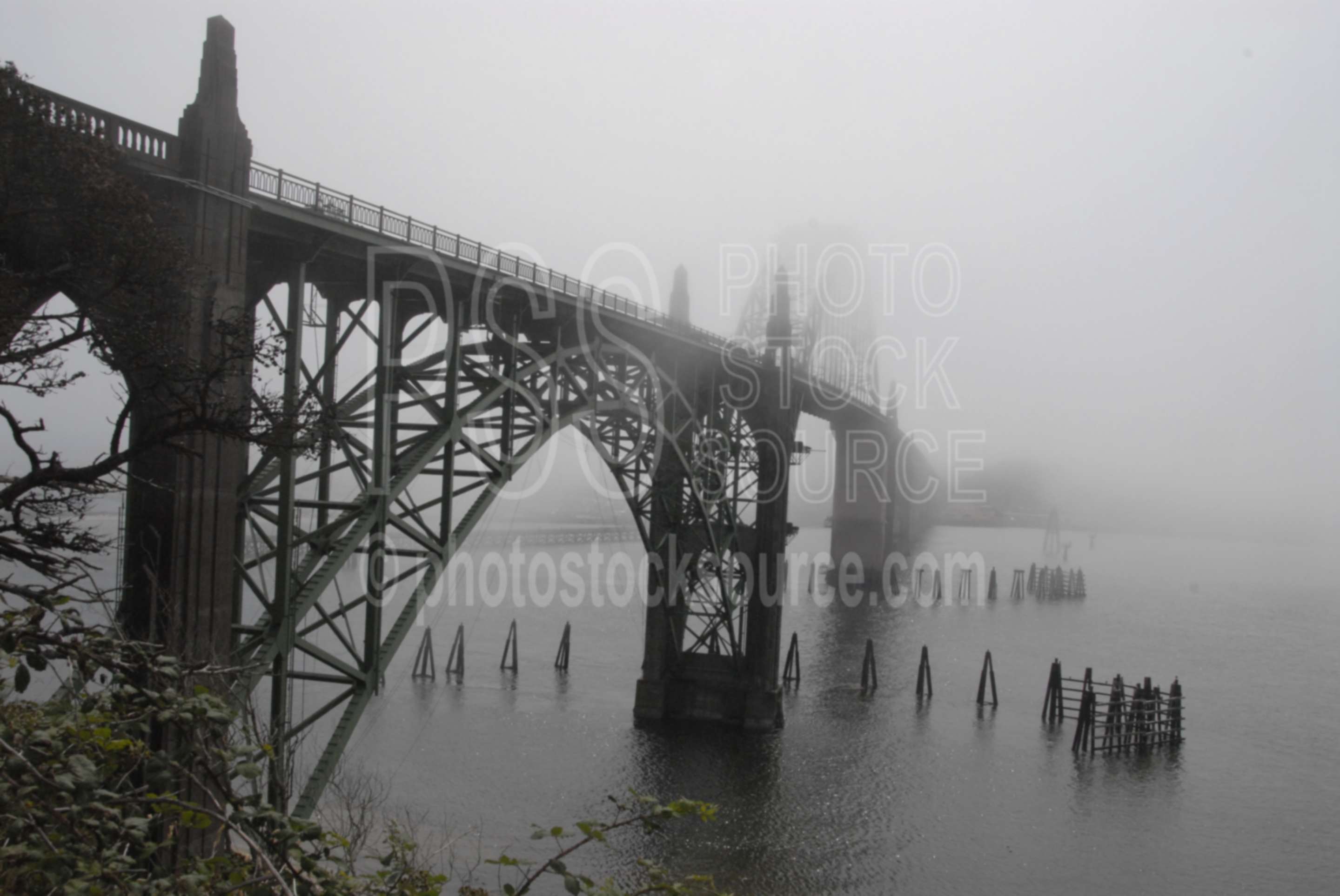 Yaquina Bay Bridge,bay,harbor,architecture