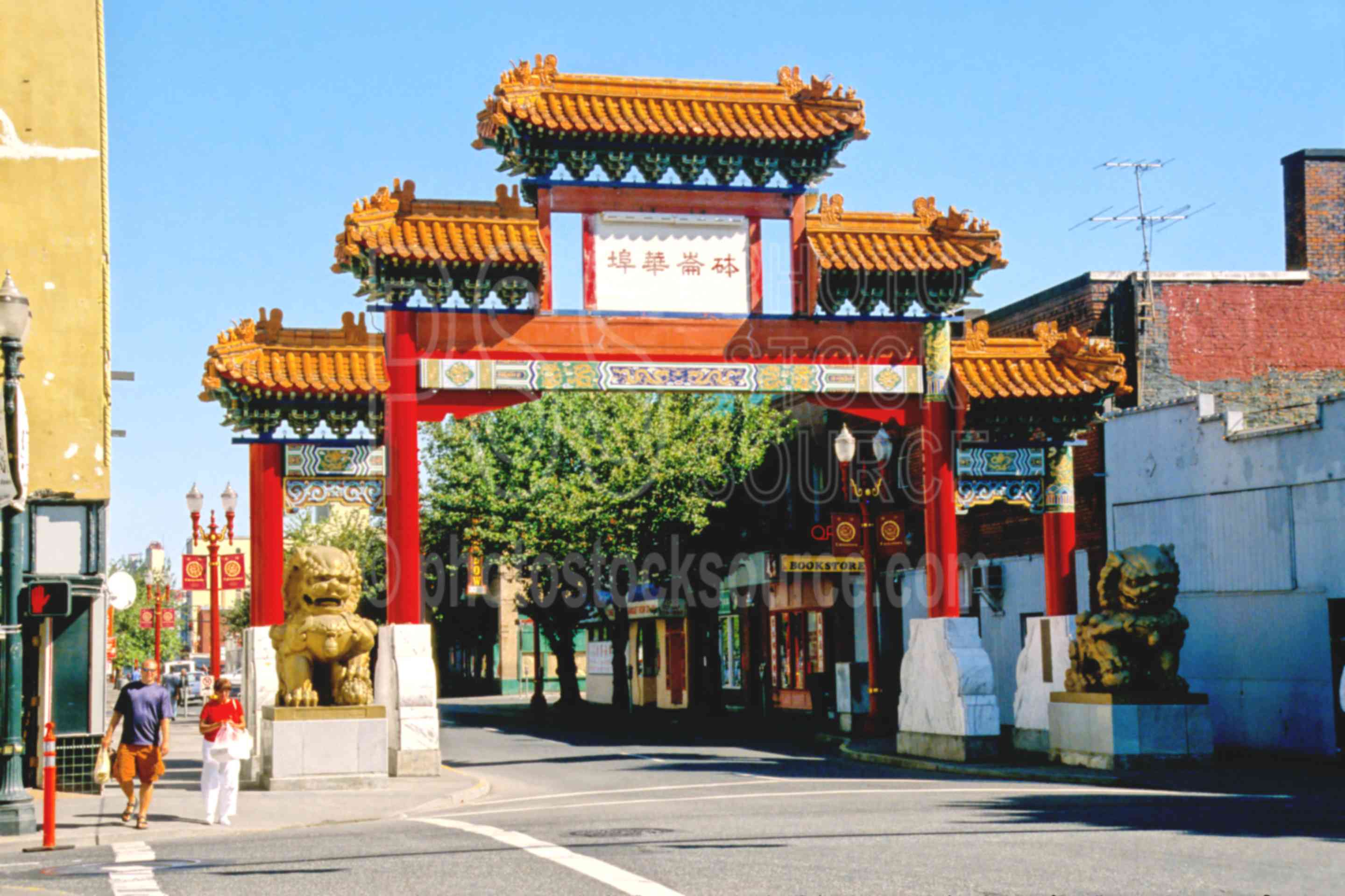 Chinatown Entrance,burnside,burnside street,chinatown,gate,usas