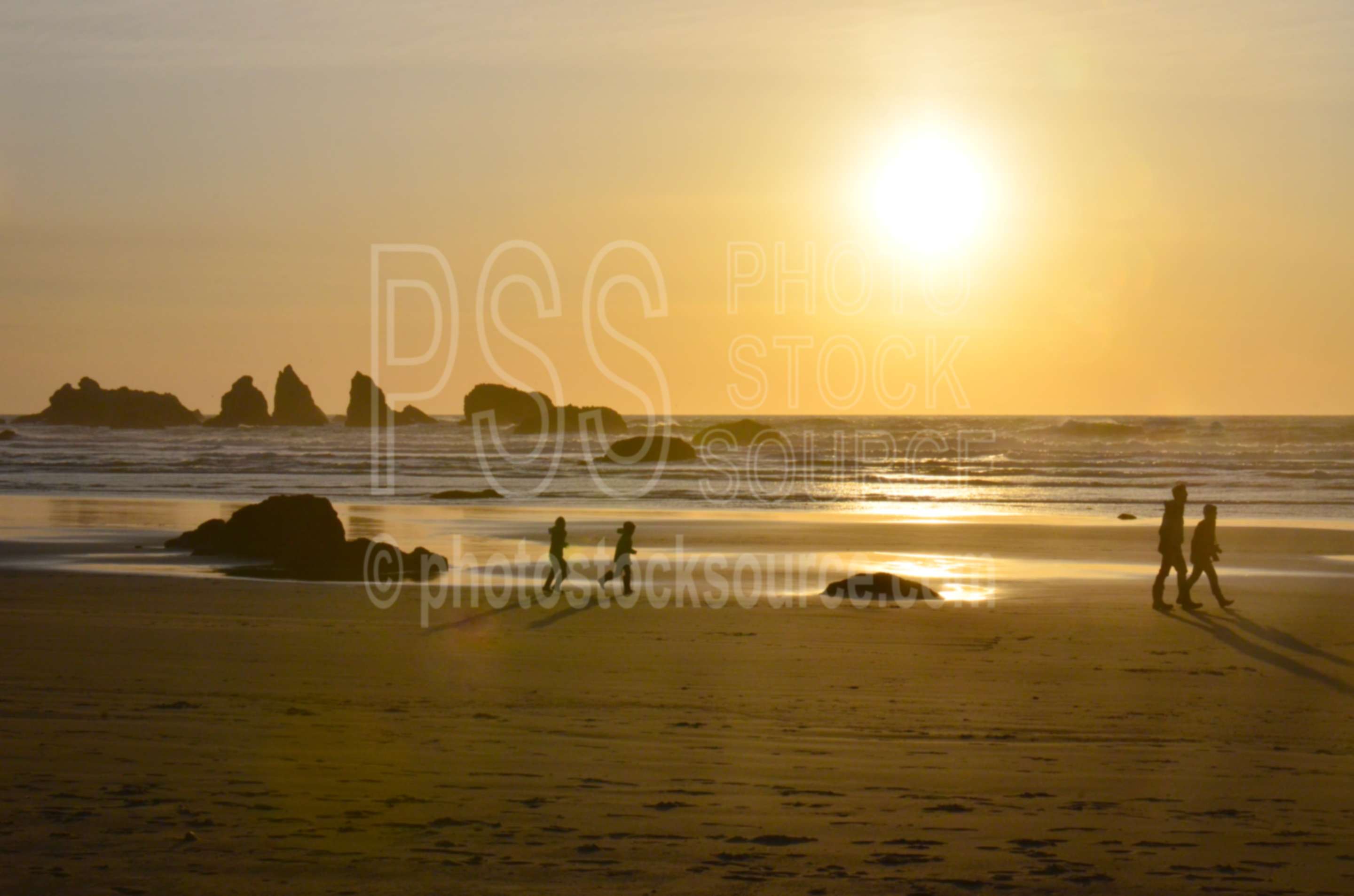 People Walking at Sunset,beach,rocks,sunset,walking,people