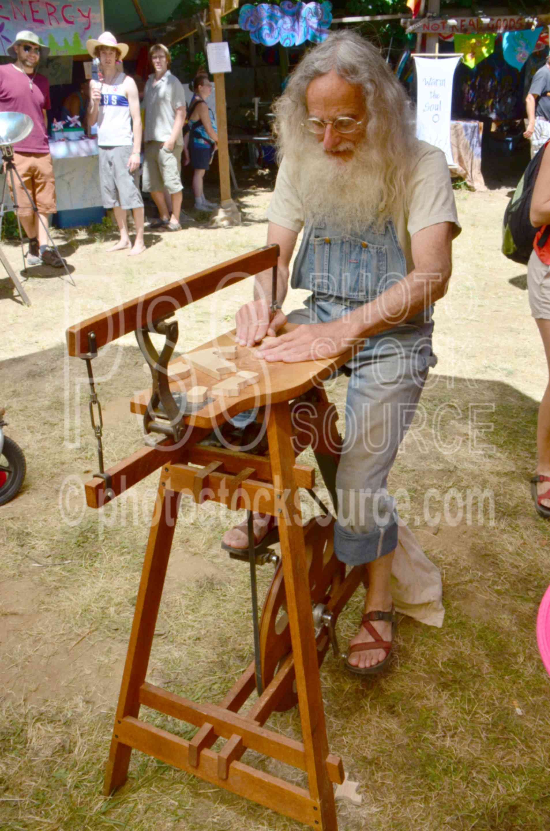 Man Working Band Saw,fair,festival,people,entertainment,tools