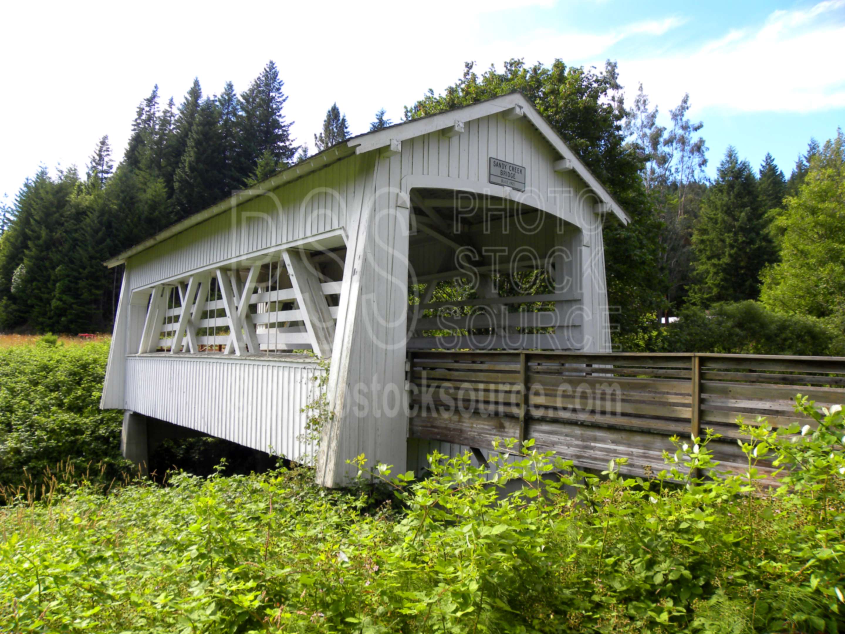 Sandy Creek Covered Bridge,bridge,bridges,covered bridge,old,historical,wooden,white