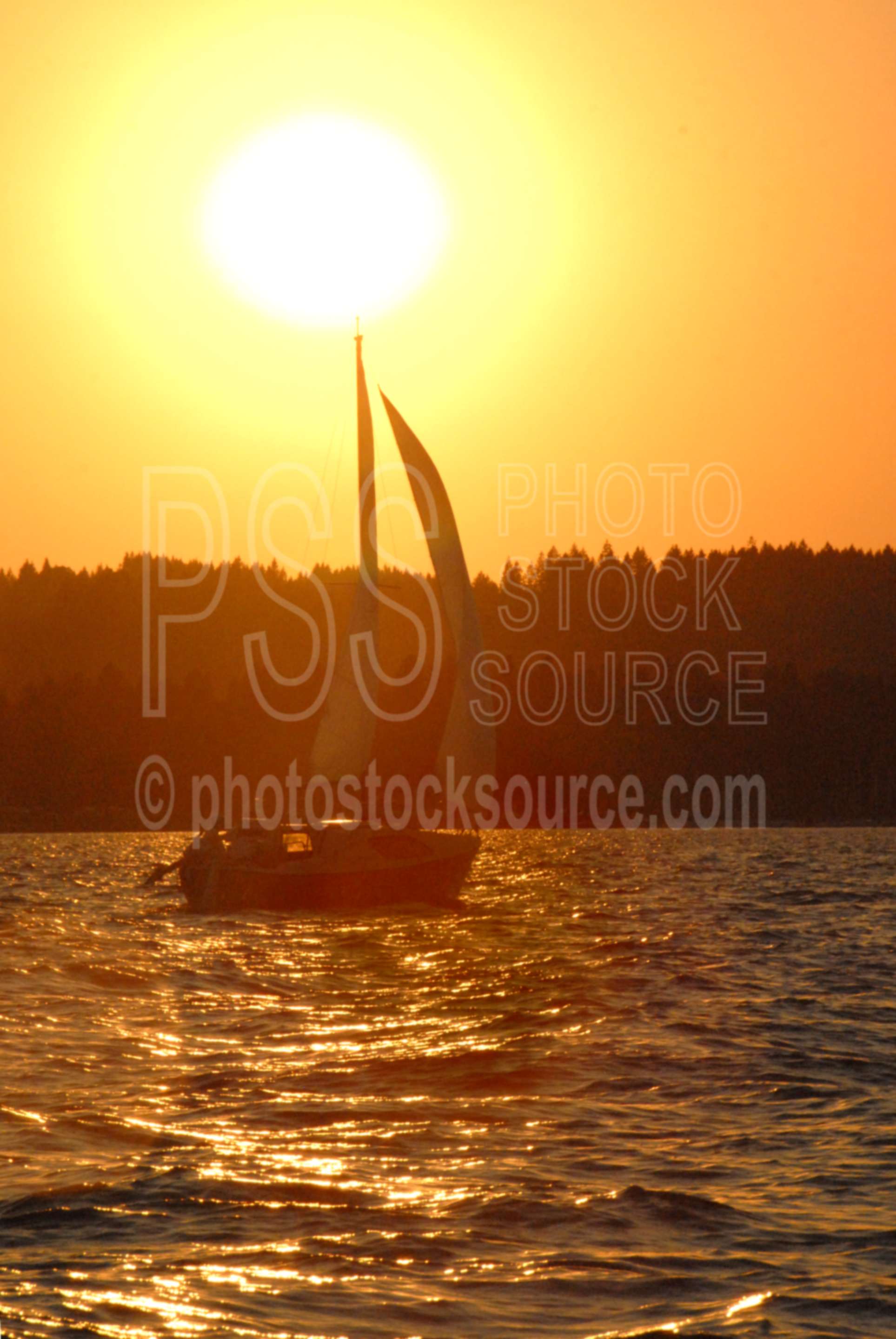 Sailboat Sunset,sailboat,sailing,recreation,play,playing,boat,usa sports