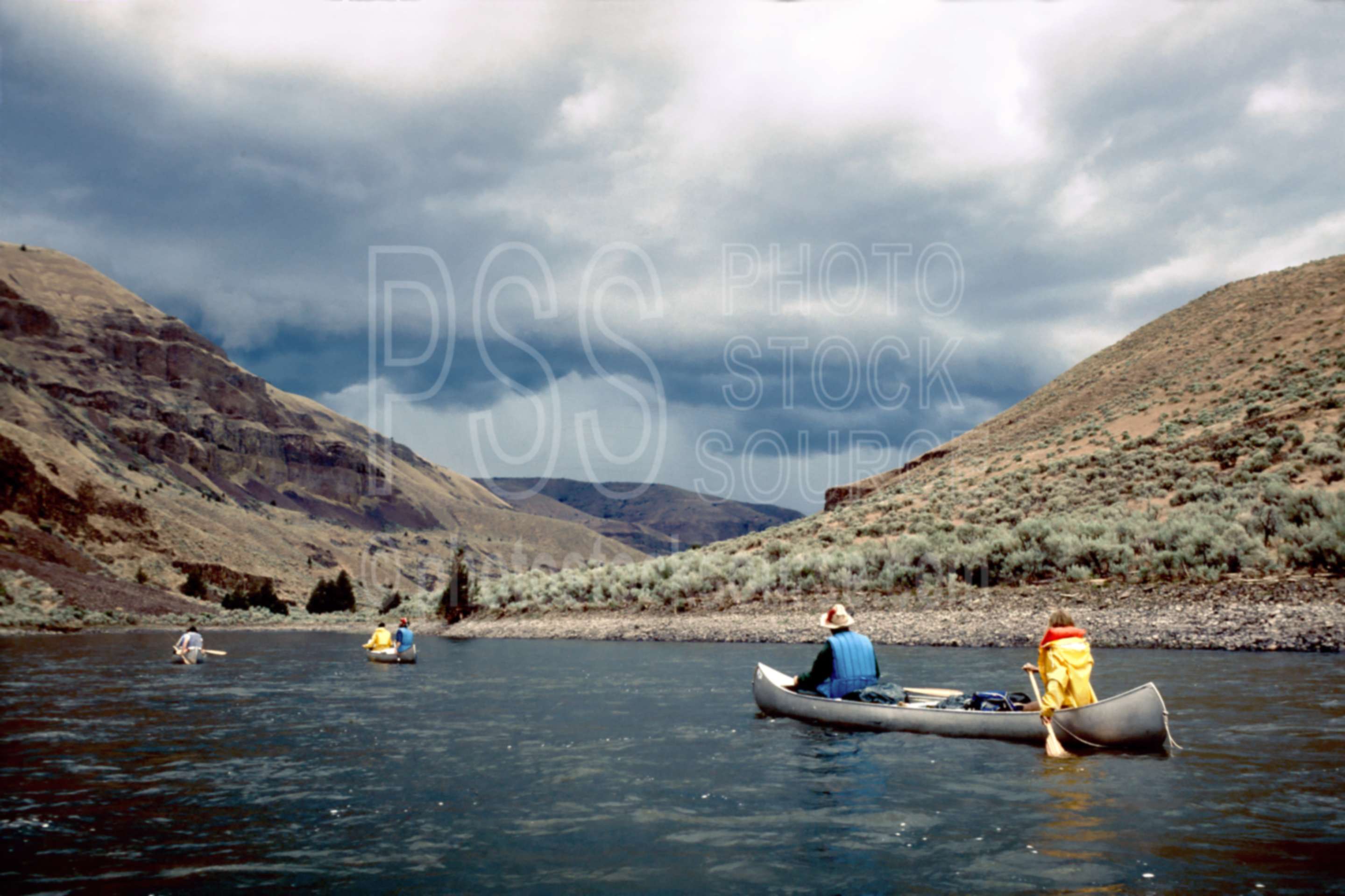 John Day River Canoes,canoe,gorge,john day river,usas,lakes rivers