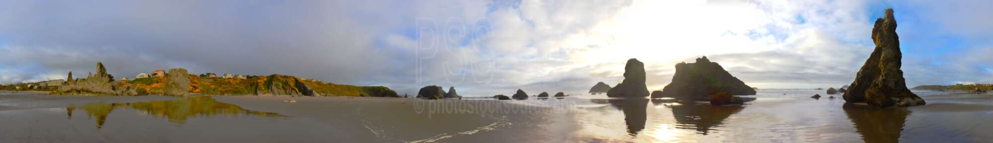 Bandon Beach Sea Stacks