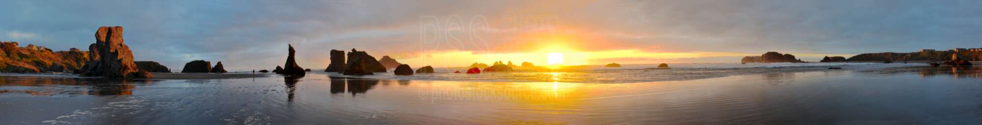 Sunset from Bandon Beach