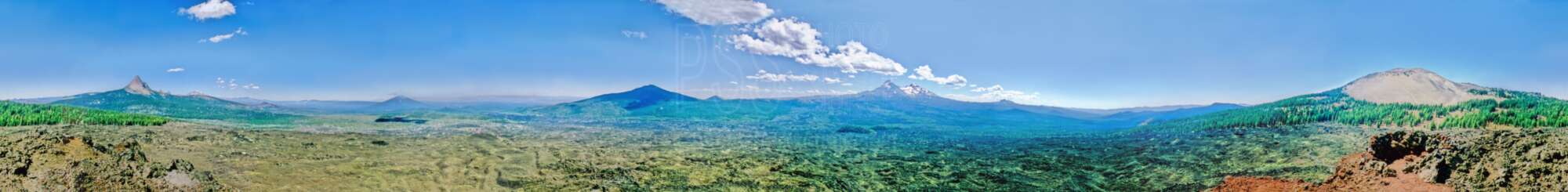 From Little Belknap Crater