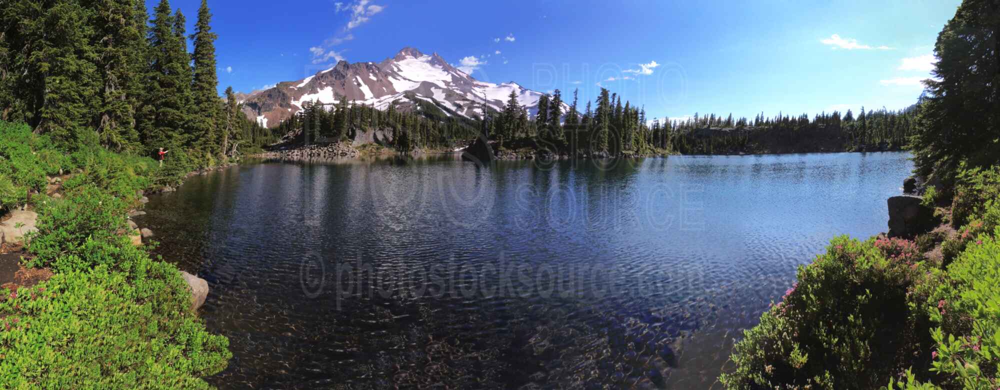 Mt Jefferson from Bays Lake