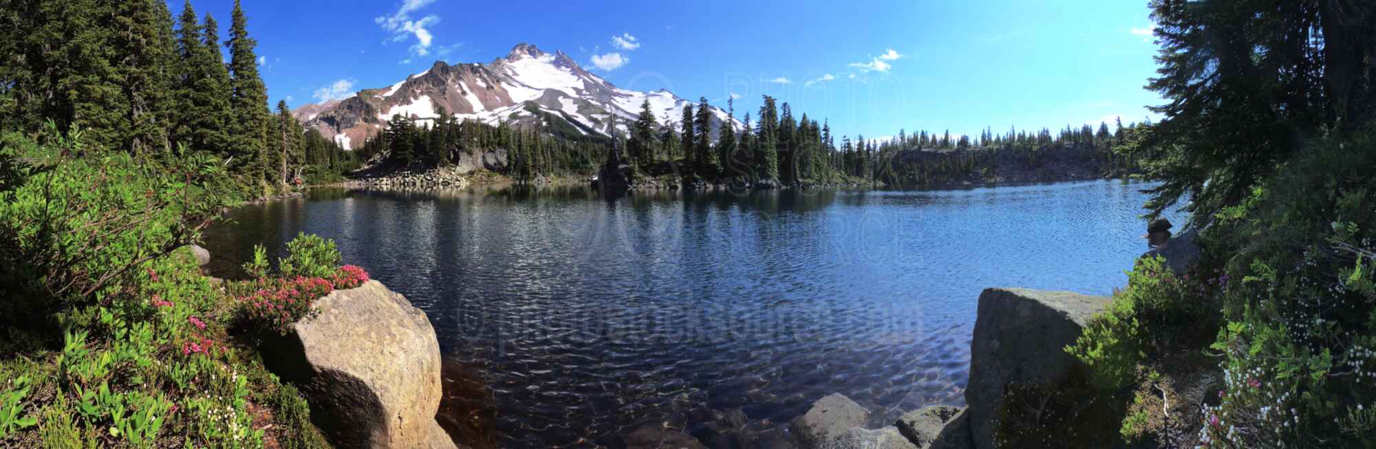 Mt Jefferson from Bays Lake