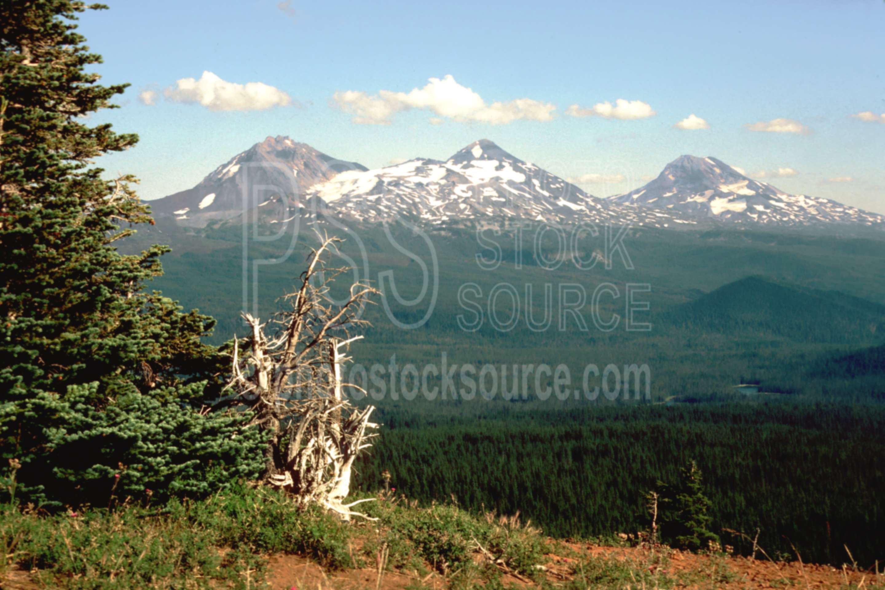 Three Sisters,scott mt.,usas,mountains