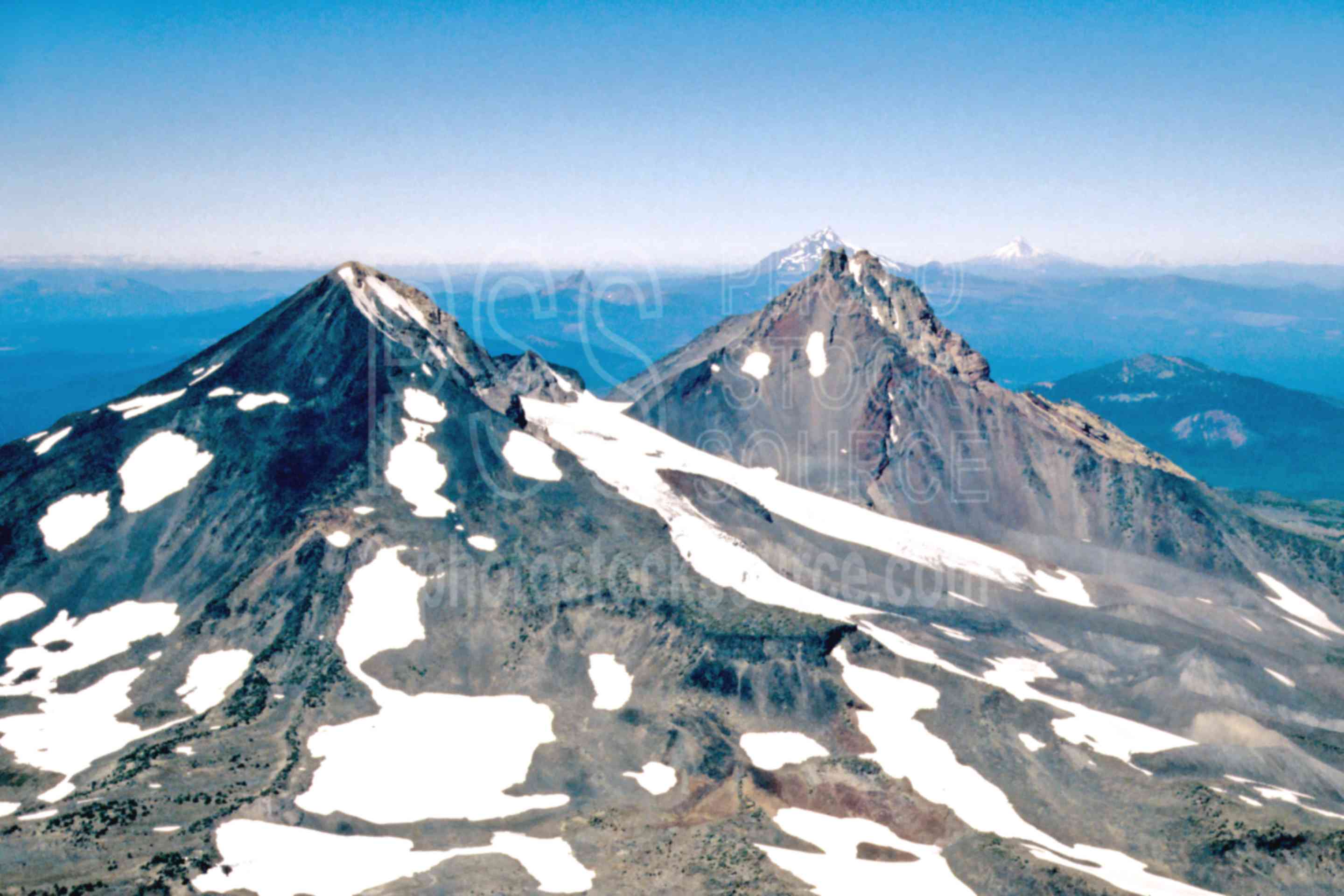 Middle and North Sister,middle sister,north sister,three fingered jack,mt. jefferson,mt. hood,mt. adams,south sister,summit,usas,mountains