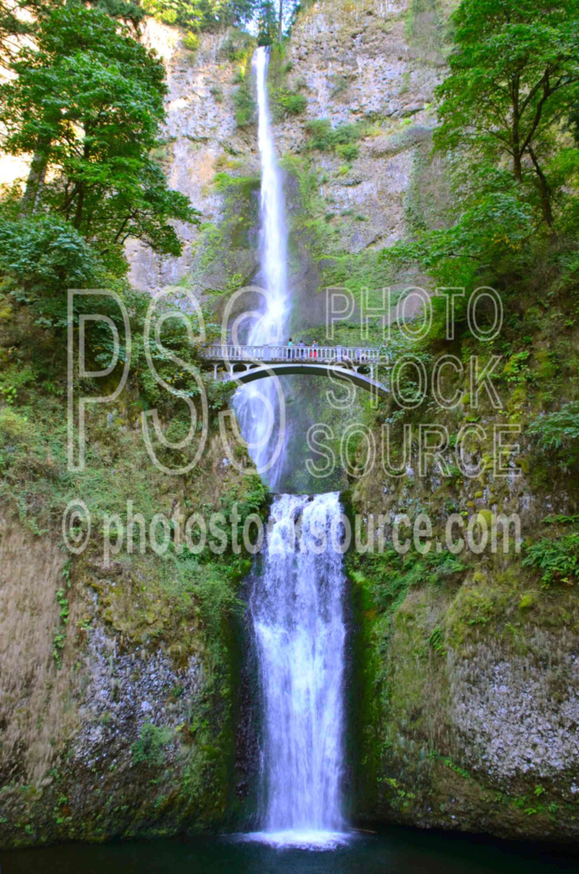 Multnomah Falls,falls,waterfall,bridge,tallest,water