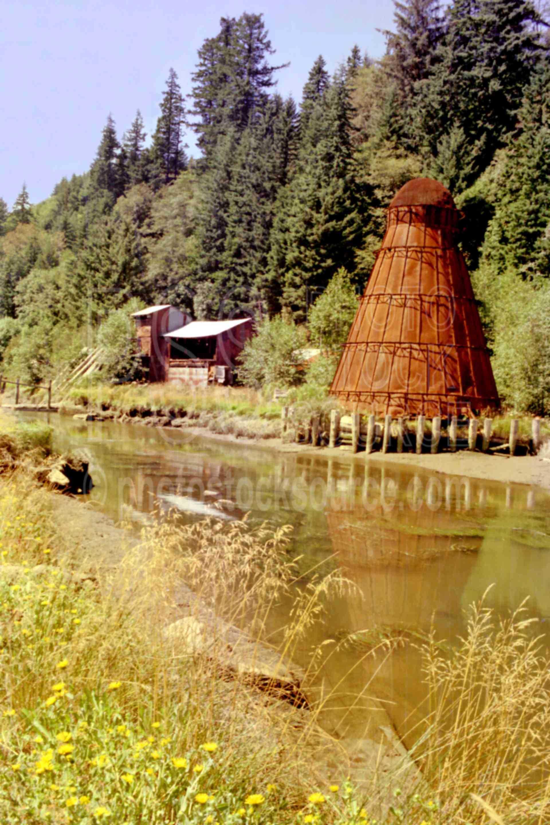 Wigwam Burner,mill,sawmill,teepee burner,usas,architecture