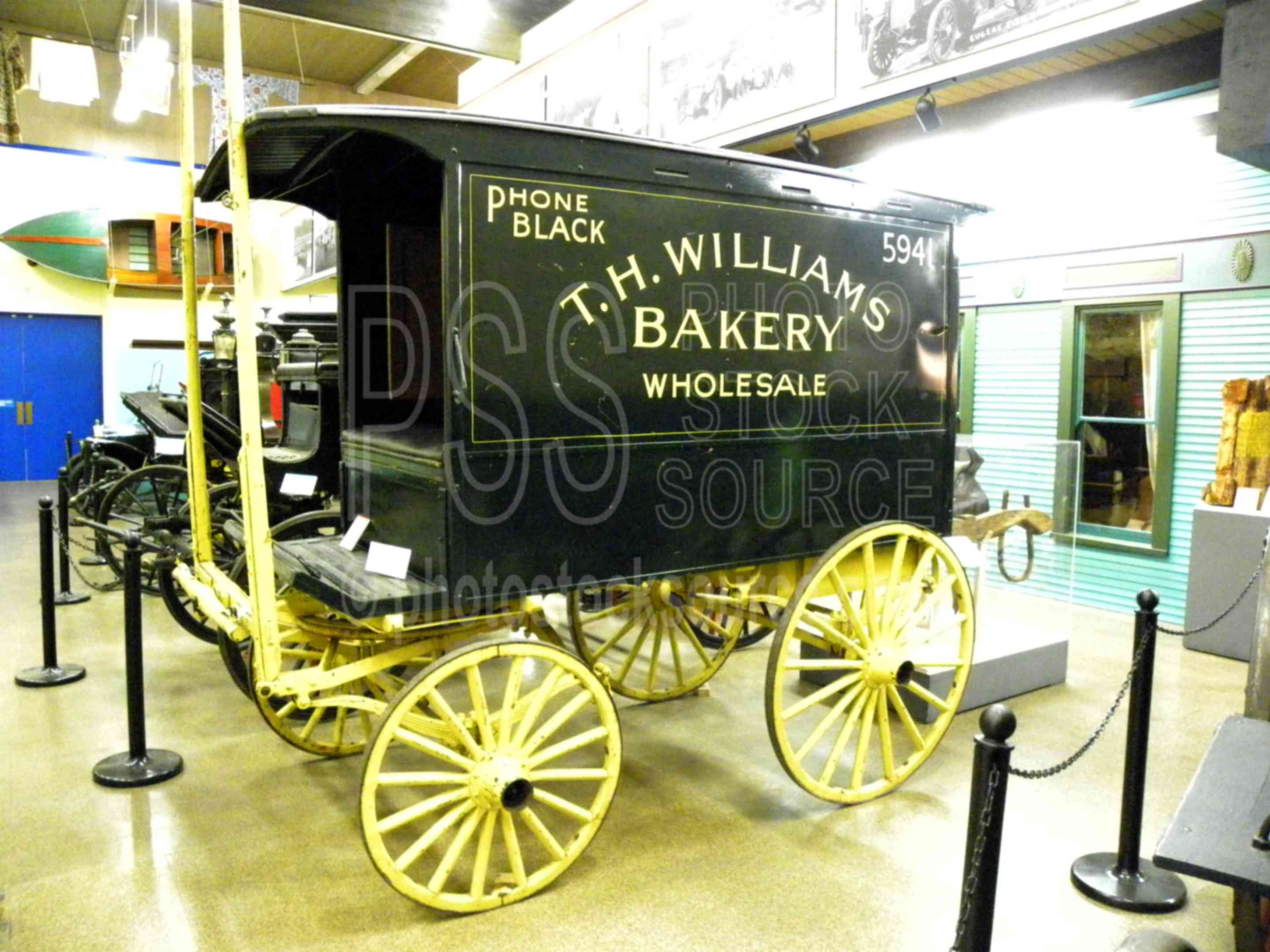 William's Bakery Wagon,history,historical,bakery,williams bread,delivery,wagon,wheels,museum,pioneer